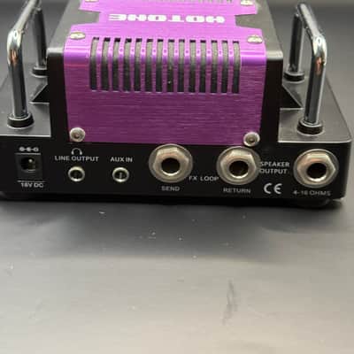 Hotone Nano Legacy Purple Wind 5-Watt Guitar Head 2010s - Black image 2