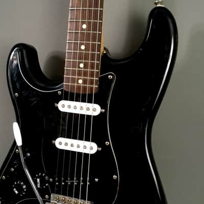 LEFTY! Vintage 1995 Fender Nirvana Tribute Stratocaster Black Heavy Relic Strat Guitar Seymour Duncan 7.3 Lb SSC image 4