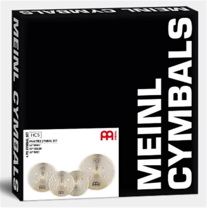 Meinl HCS Practice Cymbal Set, 14", 16", 20" image 1