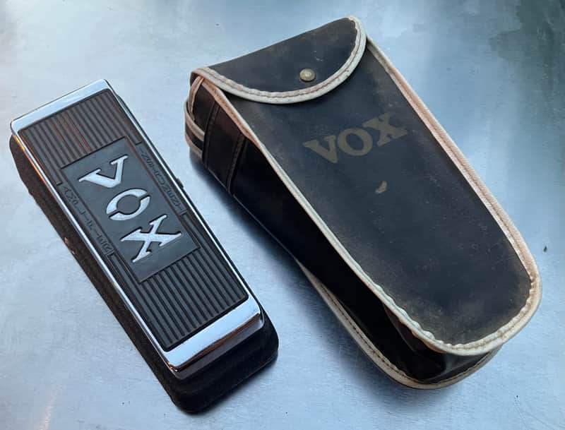Vox v846 Wah-Wah Late 60s - early 70s - black and chrome image 1