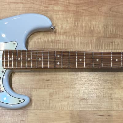 Fender Player Plus Stratocaster HSS 2021 Belair Blue Electric Guitar image 2