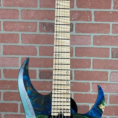 Schecter USA Custom Shop Sunset Extreme 6 Electric Guitar - Multi-Colored Stabilized Top Satin - Flame Maple Fretboard image 11