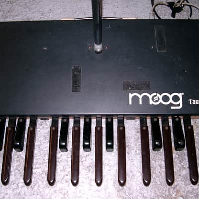Moog Taurus II 1981 - 1983 Black Bass Pedal Synthesizer w/ Pedals & Tone Generator image 4
