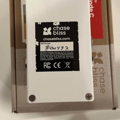 Chase Bliss Audio Reverse Mode C 2023 - White Graphic image 2