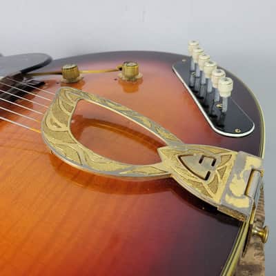 1962 Guild X-350 Stratford - Sunburst With OHSC image 17