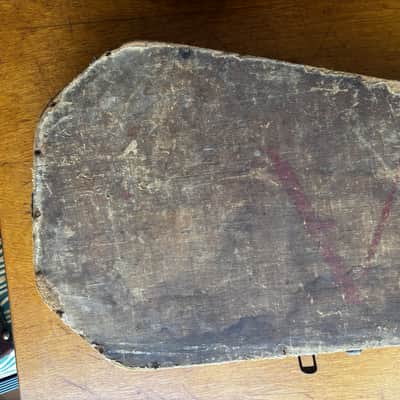 Vintage 1956 Danelectro Hardshell Case – Generously Relic'd by Time, Wildlife, and "KC" image 9