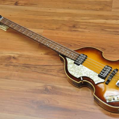 Höfner Violin Bass 500/1 Lefty Sunburst image 3