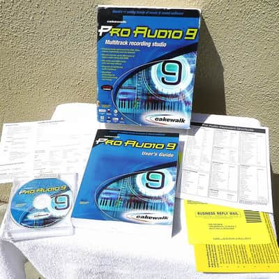 CAKEWALK PRO AUDIO 9 Multi Track Recording Studio Software Package image 2