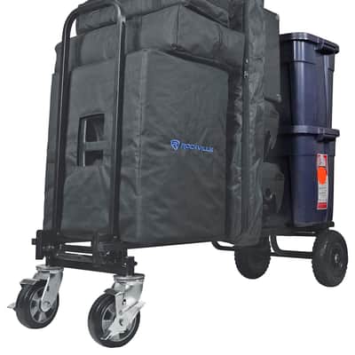 (2) JBL Pro JRX215 1000 Watt 15" Inch 2-Way Passive DJ P/A Speaker Cabinets+Cart image 3