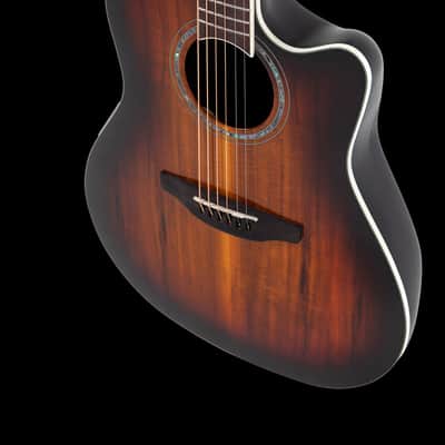Ovation CS28P-KOAB-G Celebrity Series Traditional Plus Super Shallow Acoustic-Electric Guitar Koa Burst image 8
