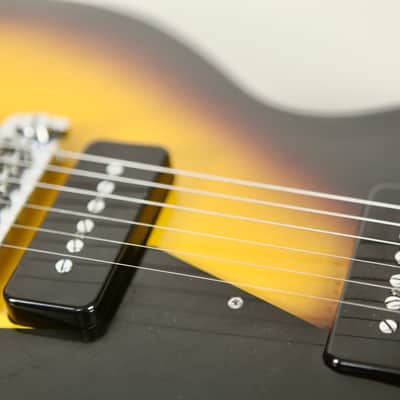 Rare 1975 Greco LJ-600 Les Paul Special Style Yellow Sunburst MIJ Vintage Japan P-90 w/ Case image 7