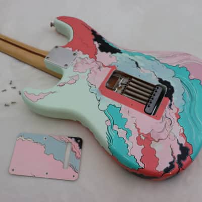 CUSTOM 2005 MIM Fender Standard Stratocaster ("Dream & Transience") image 13