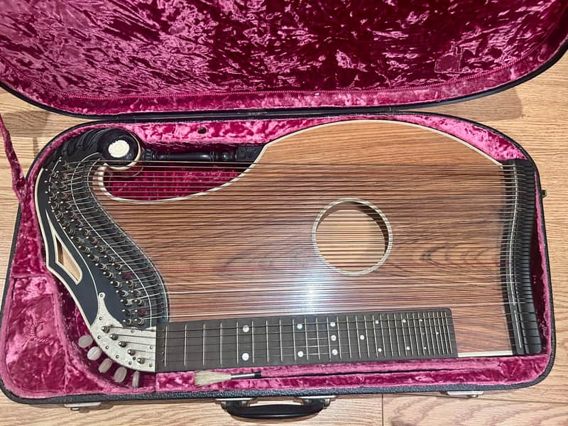 Rudolf Bitterer 40 String Harp Zither Harfenzither 20th century image 1