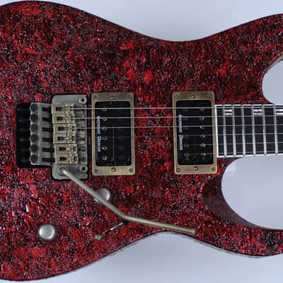 ESP M-II Exhibition Japan Custom Shop Guitar in Scab Finish image 3