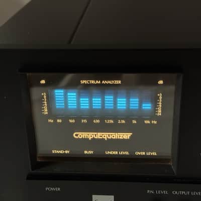 Sansui SE-9 Stereo Graphic Compu-Equalizer Black image 3