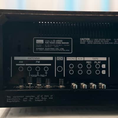 🎶✨ Sansui G-4500 Pure Power Stereo Receiver w/ Wood Case — Serviced by Cove, FM Aligned image 15