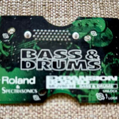 Roland SR-JV80-10 Drums&Bass 1990’s - Metal + Plastic