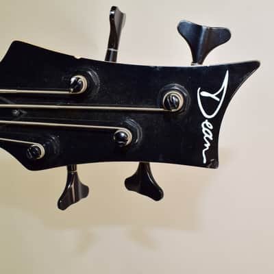 Dean Edge 09 4-String Bass Guitar Metallic Red image 6