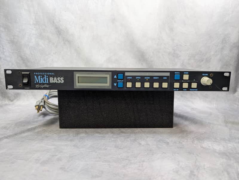 360 Systems MIDI Bass Professional Rack Unit imagen 1