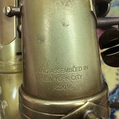 JL Woodwinds Artist Edition Unlacquered Alto Saxophone 2023 - Unlacquered image 8