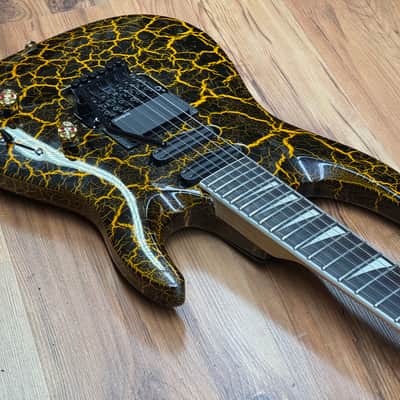 Jackson Soloist SL3X DX Bolt On - Yellow Crackle image 13