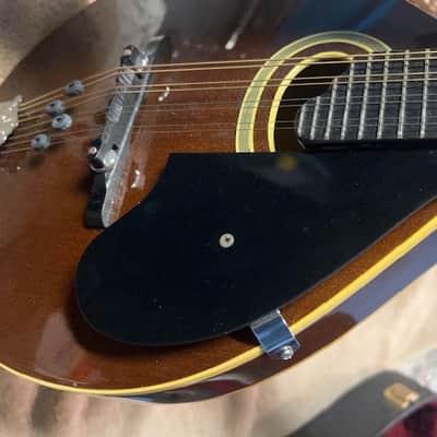 Washburn Jethro Burns M-3 SBR 1974 - Brown Sunburst image 10