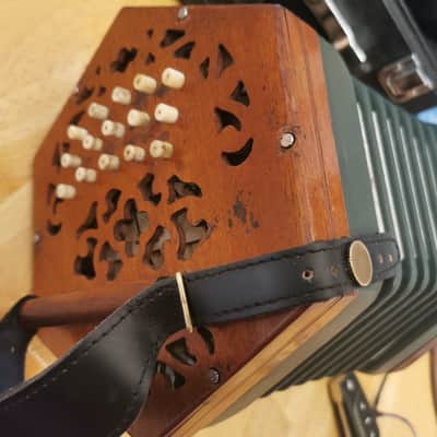 Lachenal Anglo C/G Concertina 1930s - Wood image 1