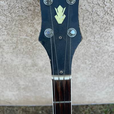 Gibson RB-180 1960s long neck banjo resonator closed back image 10