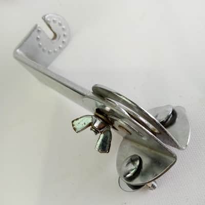 Slingerland Chrome Ratchet Tom Drum Mount 1 3/8" Vintage 40s Radio King Bracket image 2