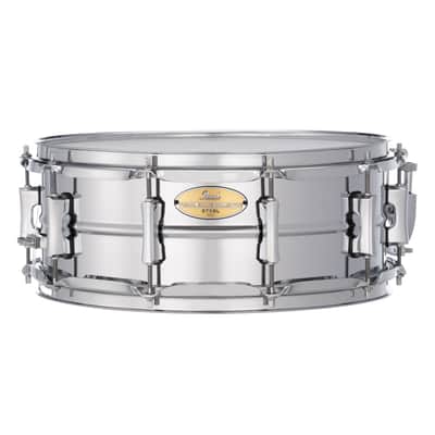 Pearl Primal Snare Collective 14"x5.5" Steel Snare Drum image 1
