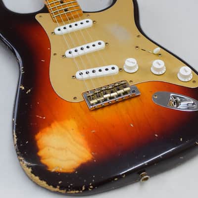 Fender Stratocaster 54 Relic 70th AV WFC2TSB LTD image 11