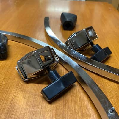 Ludwig Vintage Bass Drum Spur Mounts and Spurs (1/2"), 1970s/80s image 6