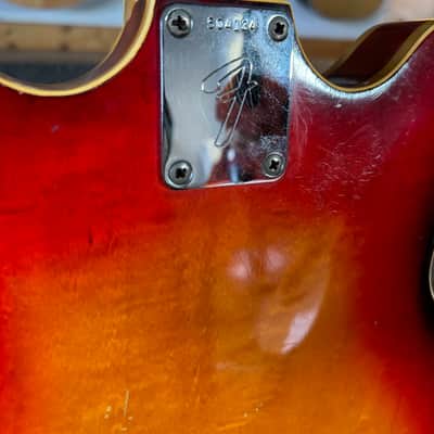 Fender Coronado II with Rosewood Fretboard 1967 - Cherry Red image 8