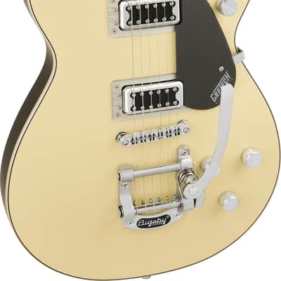 Gretsch G5230T Electromatic Jet FT Single-Cut with Bigsby Two-Tone Vintage White/London Grey image 3
