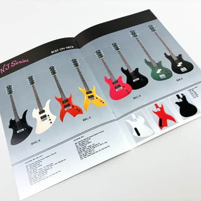 B.C. Rich N.J. Series Catalog & Original Dealer Price List – Mockingbird, Bich, Eagle 1985 image 3