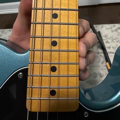 Fender Player Telecaster (Tidepool) w/Custom Warmoth Quartersawn Nitro Satin Neck & Lollar Pickups image 8