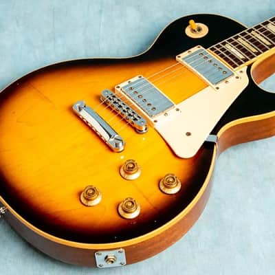 USED Gibson Les Paul Custom Classic Vintage Sunburst 2012 "Mouradian Mod" Electric Guitar w/OHSC image 3