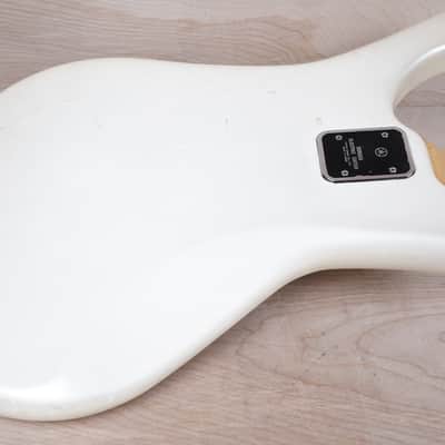Yamaha SB-2A Flying Samurai Bass MIJ 1968 Peal White Vintage Made in Japan w/ Hard Case image 12