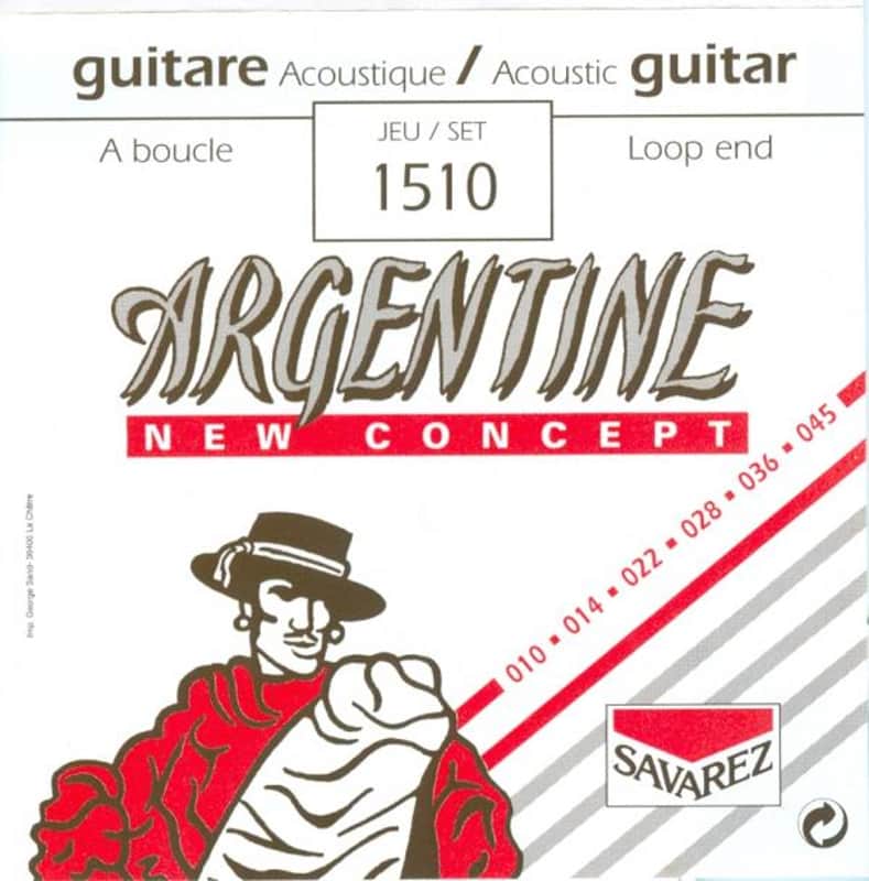 Savarez Argentine 1510 Loop End, Extra Light image 1