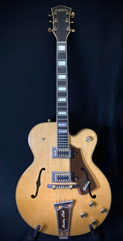 Vintage Gretsch 1976 Country Club 7576 - Natural image 1