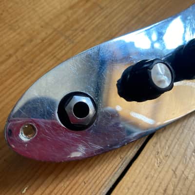 1970s Vintage Satellite Jazz Bass Guitar Control Plate image 2