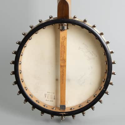 Vega Little Wonder Tenor Banjo (1922), ser. #54512, original black hard shell case. image 4