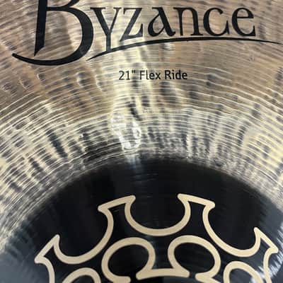 Meinl 21" Byzance Brilliant Thomas Lang Signature Flex Ride Cymbal 2024 - Present - Brilliant image 12