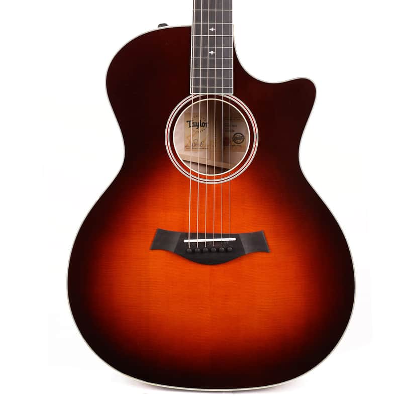 Taylor Custom Shop Grand Auditorium Torrified Spruce and Quilt Maple Used image 1