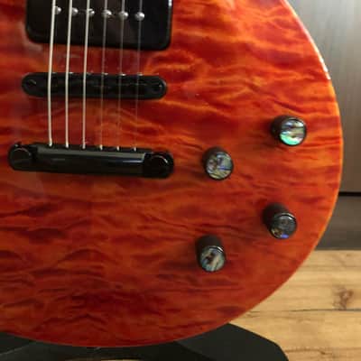 Kiesel Custom CS6 Solana stain on Quilted maple top image 3