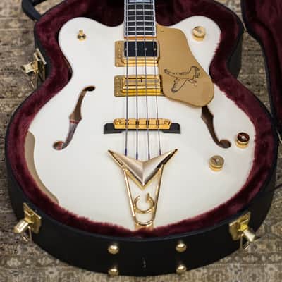 Gretsch G6136B-TP Tom Petersson Signature Falcon Bass 2017 - Present - White image 2