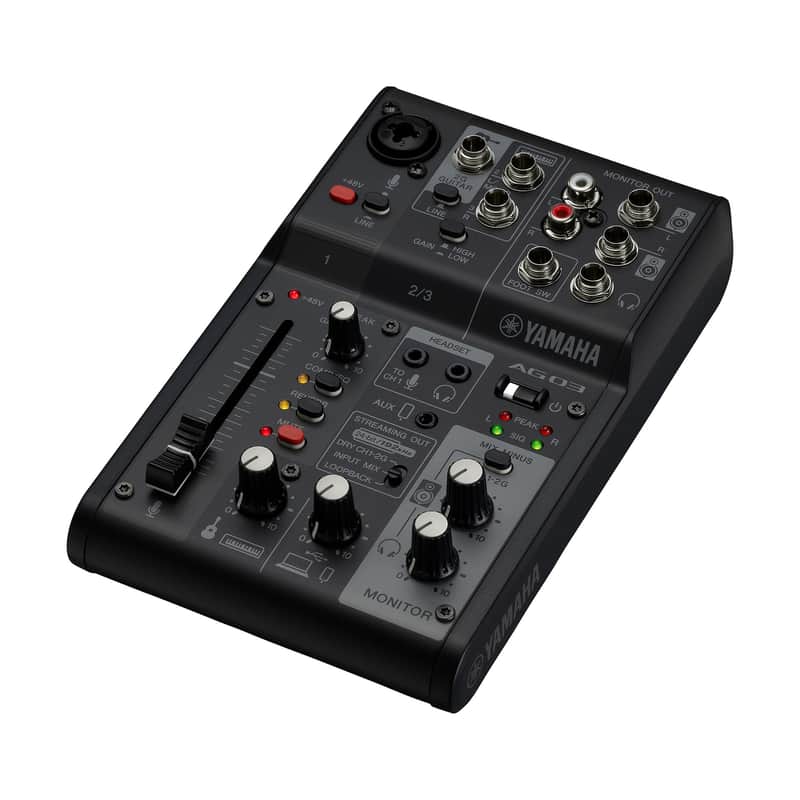 Yamaha Ag03Mk2B Live Streaming Mixer/Interface B image 1