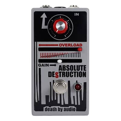 Death By Audio Absolute Destruction Fuzz + 2x Gator Patch Cable 3 Pack image 2