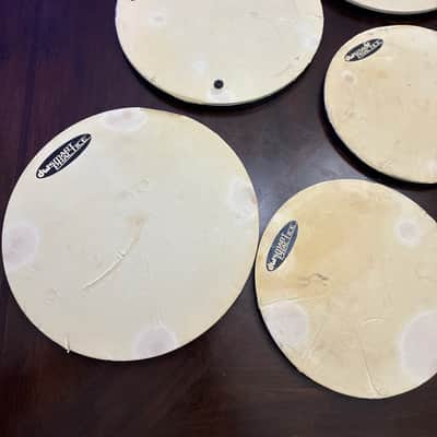 DW -Drum Workshop Practice Pads 2000? - Black n Cream image 2