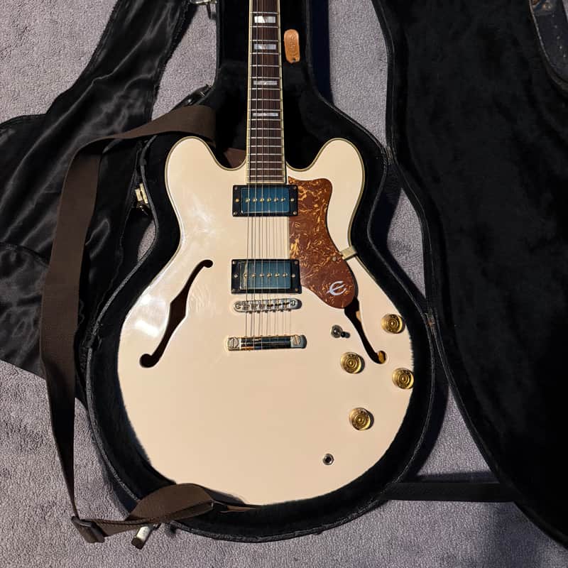 1986 – 2007 Epiphone Sheraton II Alpine White